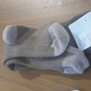 Hansel From Basel Knee Hi 80%cashmere Socks Bnwt